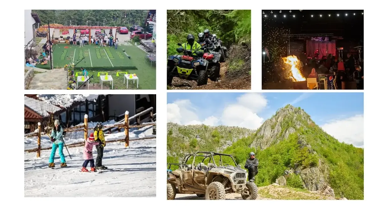 ATV și buggy la Rânca