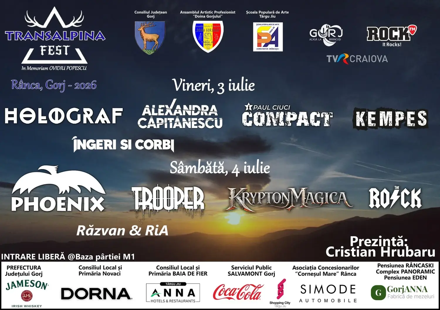 Afișul Transalpina Festrock 2026